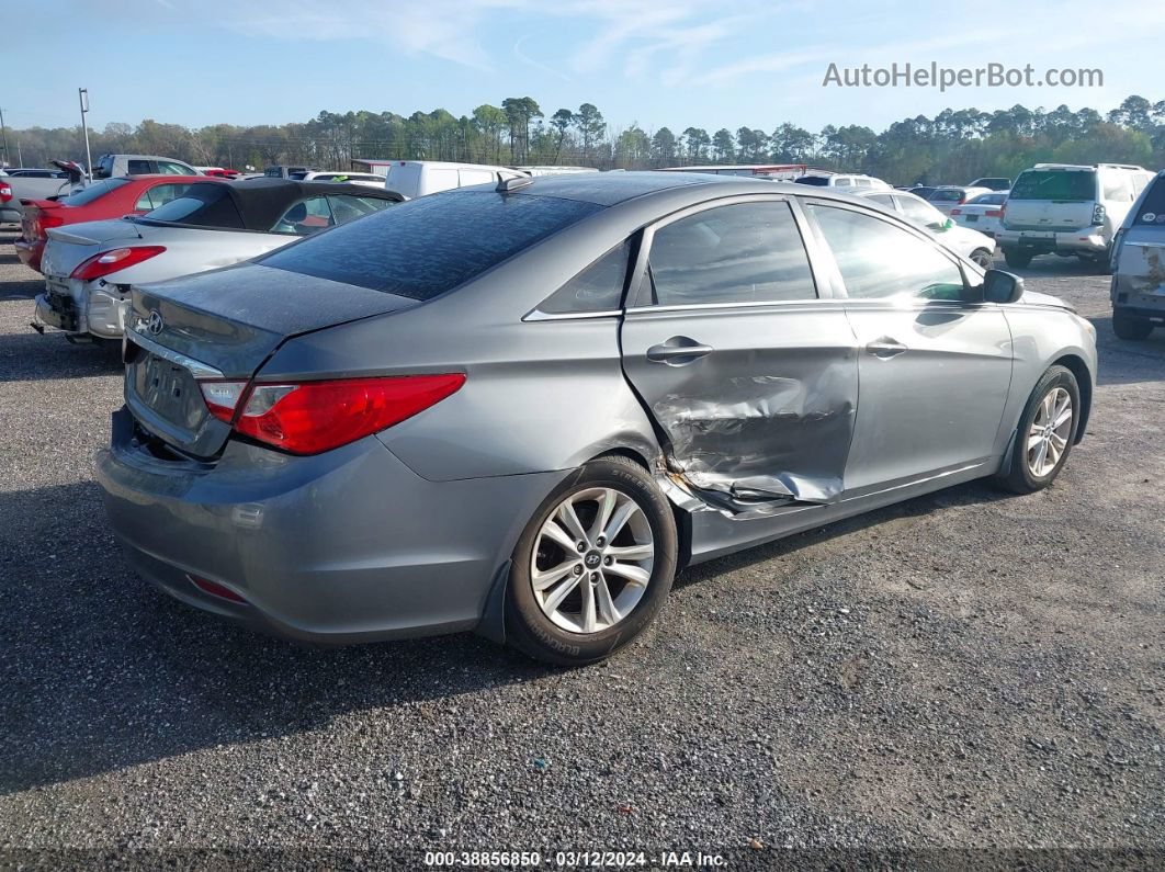 2013 Hyundai Sonata Gls Gray vin: 5NPEB4AC1DH792667