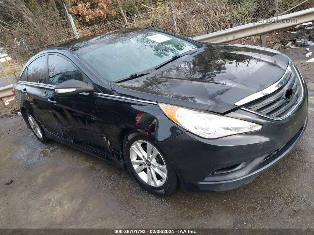 2014 Hyundai Sonata Gls Black vin: 5NPEB4AC1EH925025