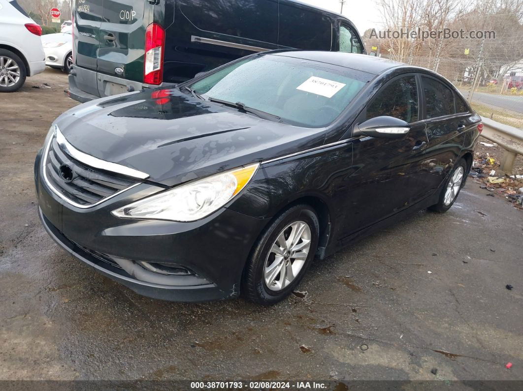 2014 Hyundai Sonata Gls Black vin: 5NPEB4AC1EH925025