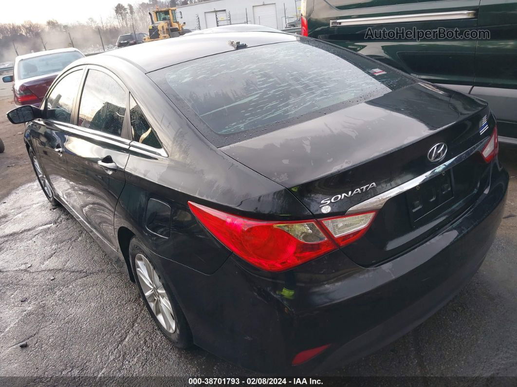 2014 Hyundai Sonata Gls Black vin: 5NPEB4AC1EH925025