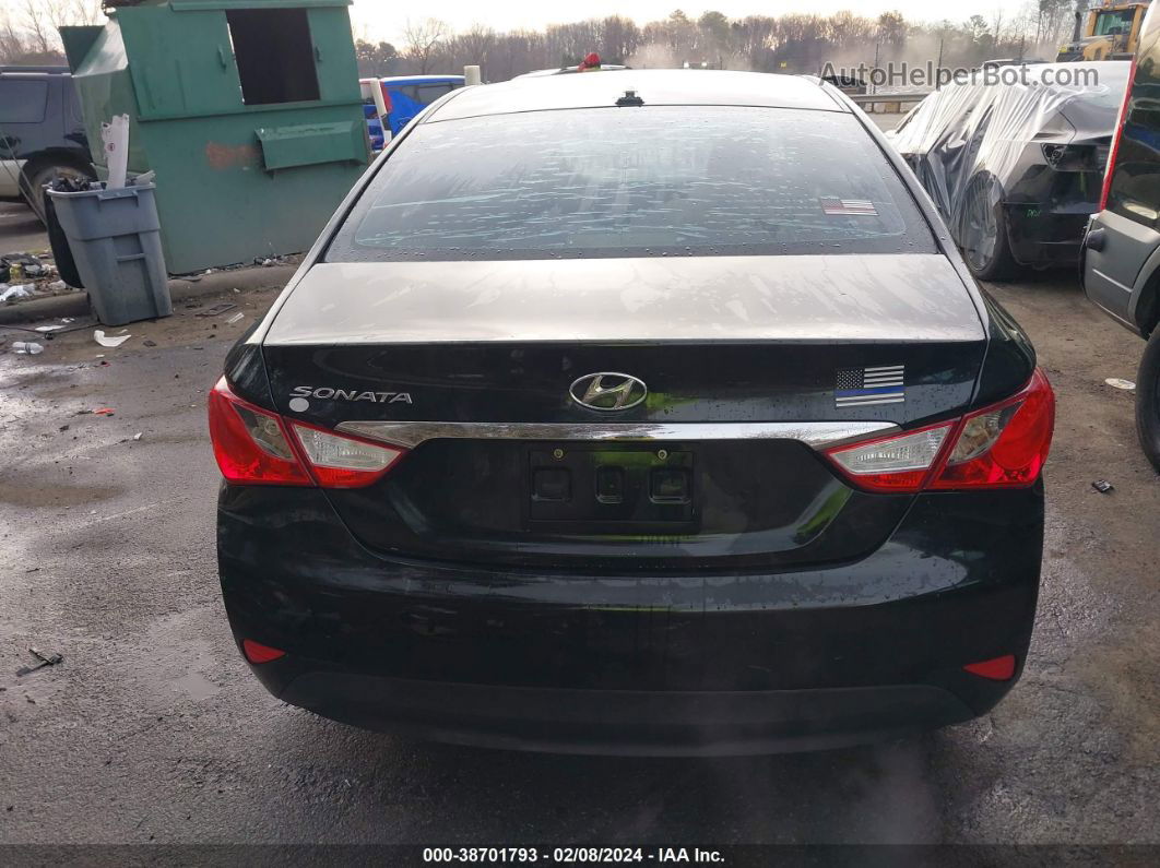 2014 Hyundai Sonata Gls Black vin: 5NPEB4AC1EH925025