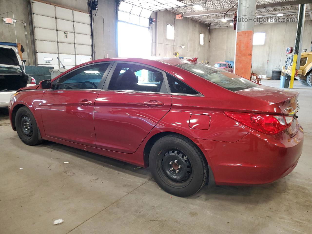 2012 Hyundai Sonata Gls Red vin: 5NPEB4AC2CH345666