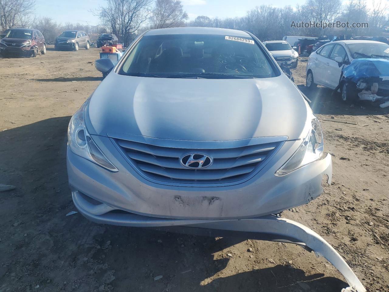 2012 Hyundai Sonata Gls Blue vin: 5NPEB4AC2CH362886