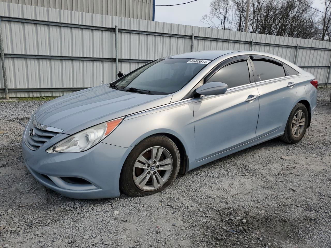 2012 Hyundai Sonata Gls Blue vin: 5NPEB4AC2CH373418