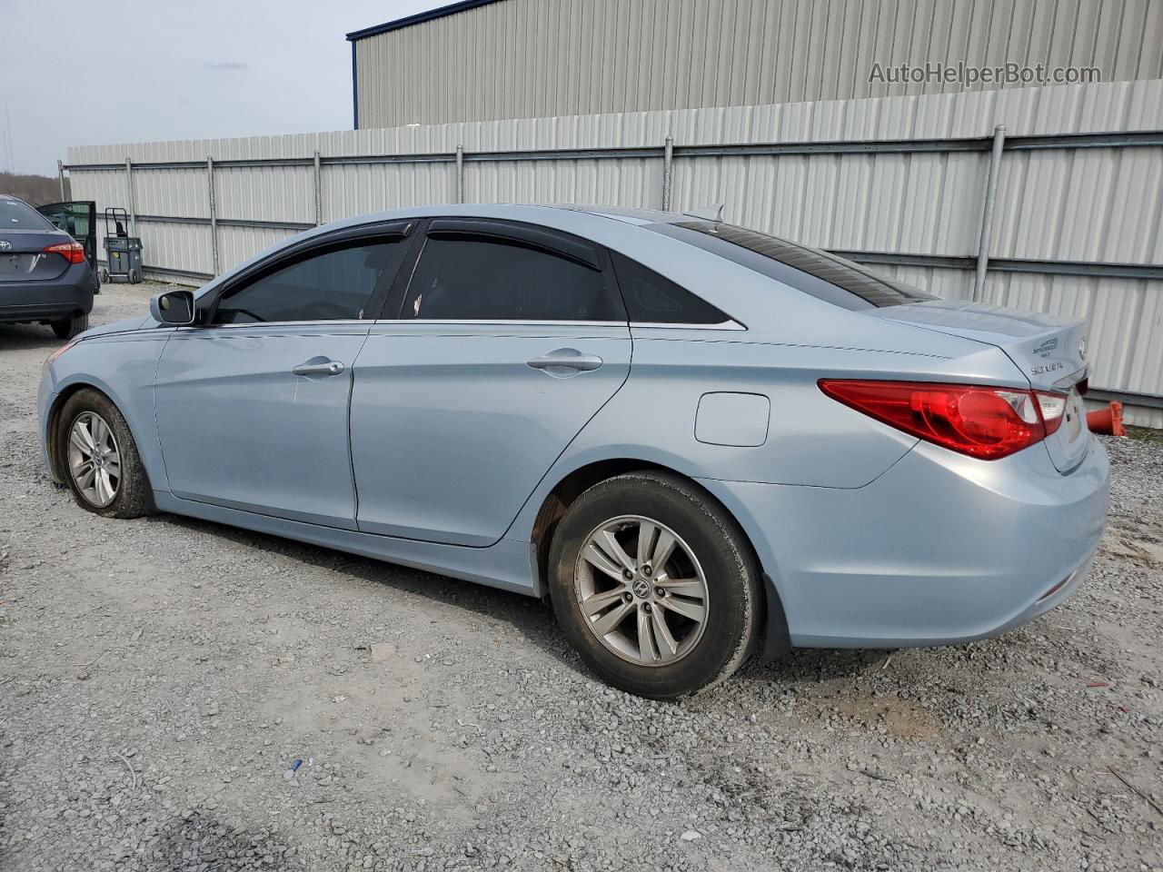 2012 Hyundai Sonata Gls Blue vin: 5NPEB4AC2CH373418