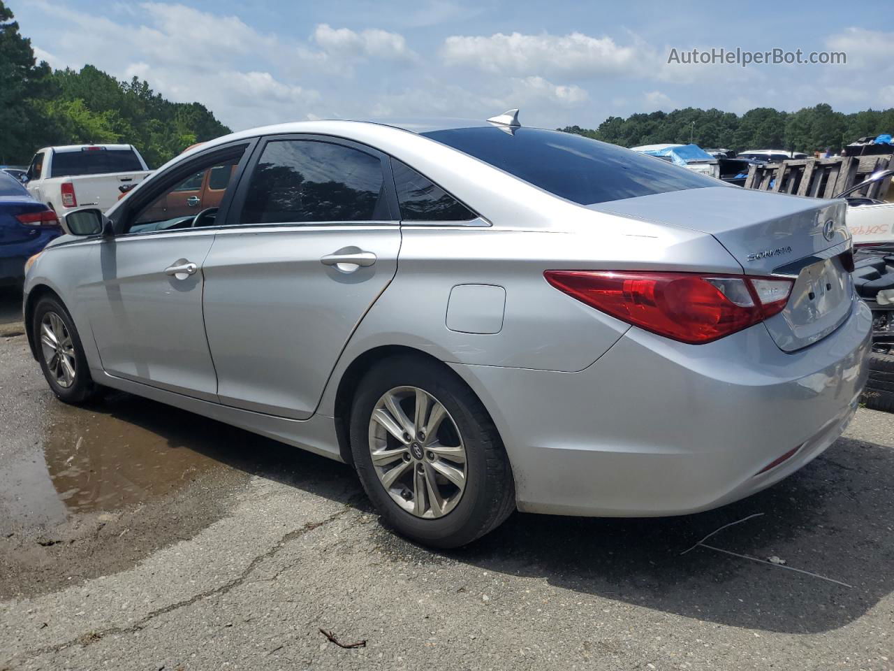 2012 Hyundai Sonata Gls Серебряный vin: 5NPEB4AC2CH413187