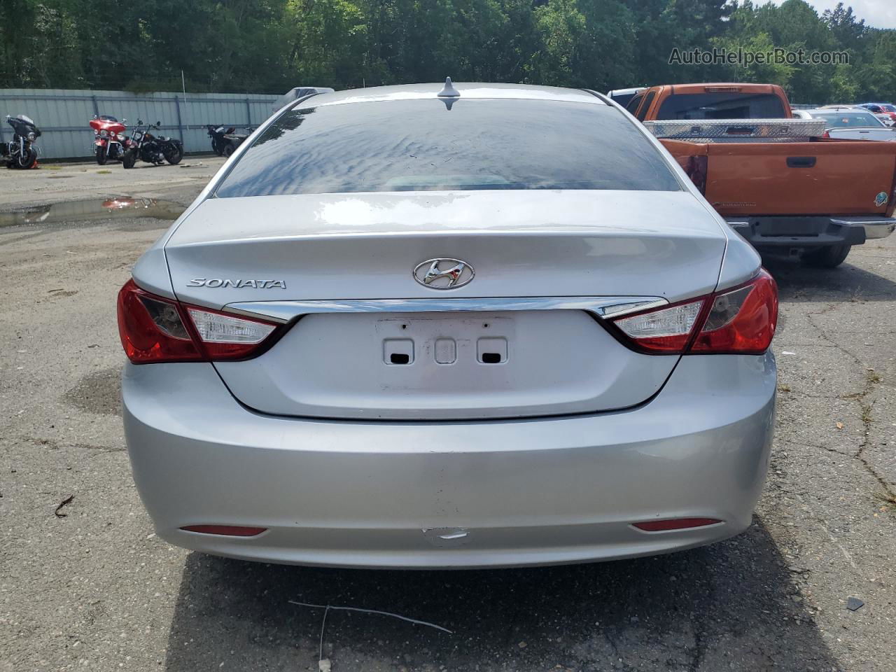 2012 Hyundai Sonata Gls Серебряный vin: 5NPEB4AC2CH413187