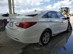 2012 Hyundai Sonata Gls White vin: 5NPEB4AC2CH441748