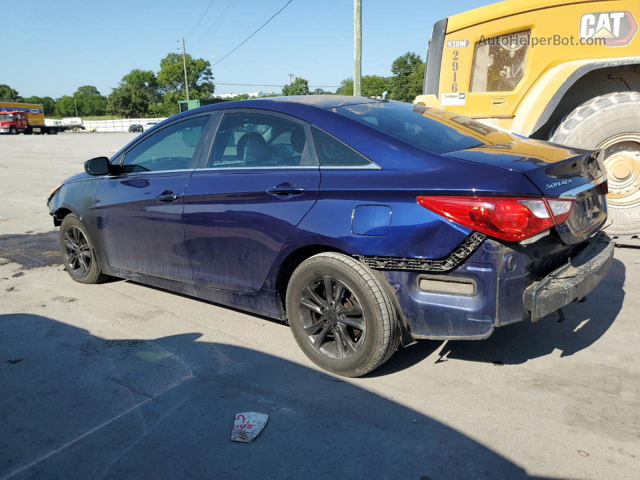 2013 Hyundai Sonata Gls Purple vin: 5NPEB4AC2DH509287