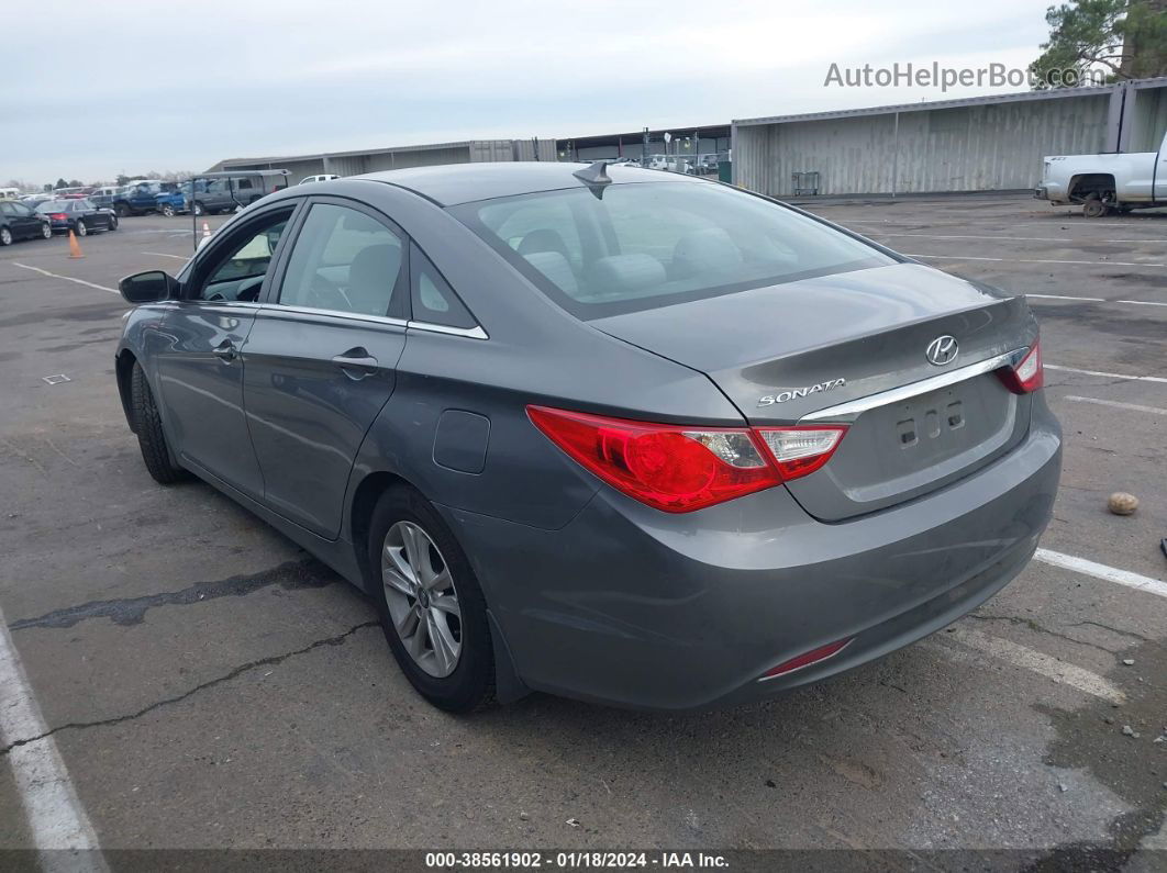 2013 Hyundai Sonata Gls Gray vin: 5NPEB4AC2DH531063