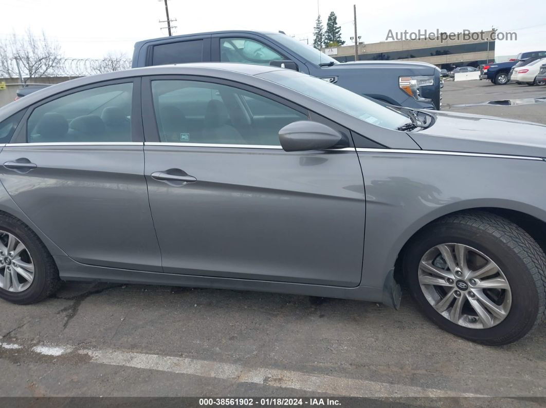 2013 Hyundai Sonata Gls Gray vin: 5NPEB4AC2DH531063