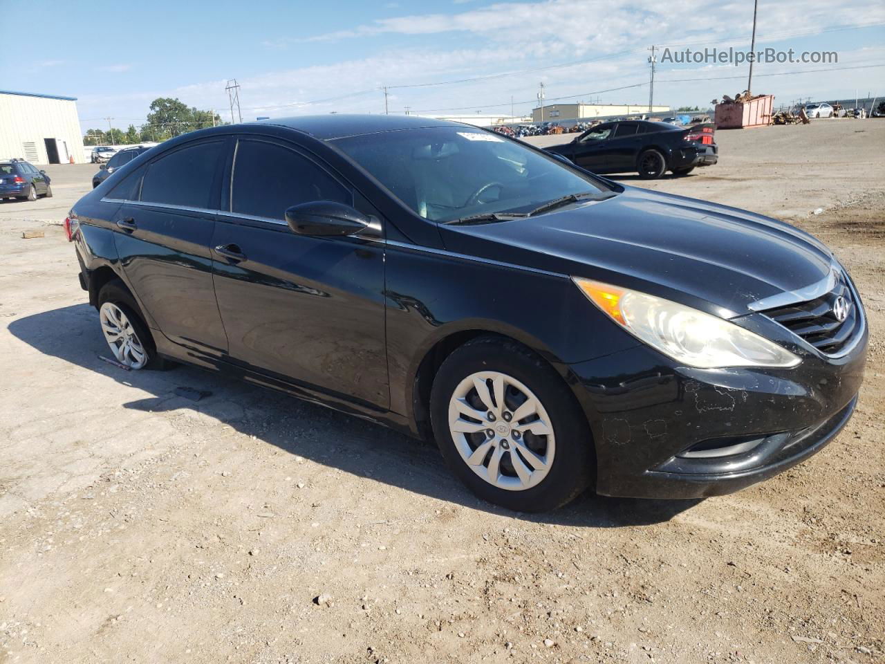 2013 Hyundai Sonata Gls Black vin: 5NPEB4AC2DH554665