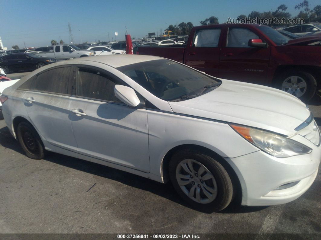 2013 Hyundai Sonata Gls Pzev White vin: 5NPEB4AC2DH563690