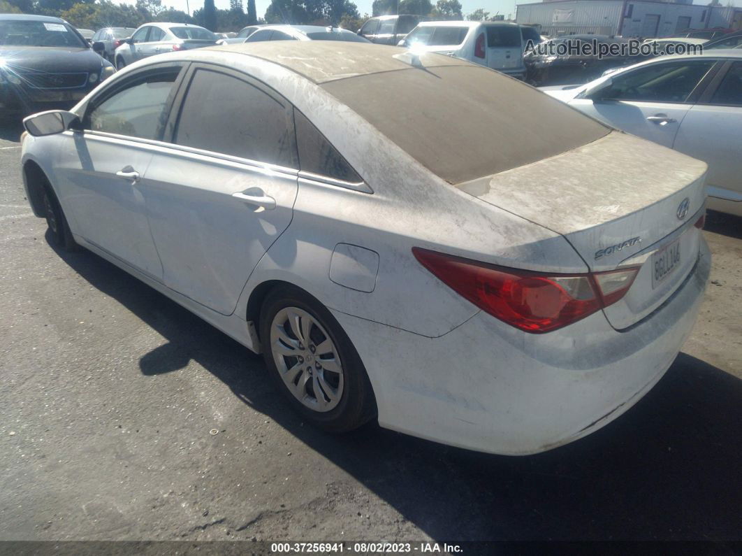 2013 Hyundai Sonata Gls Pzev White vin: 5NPEB4AC2DH563690