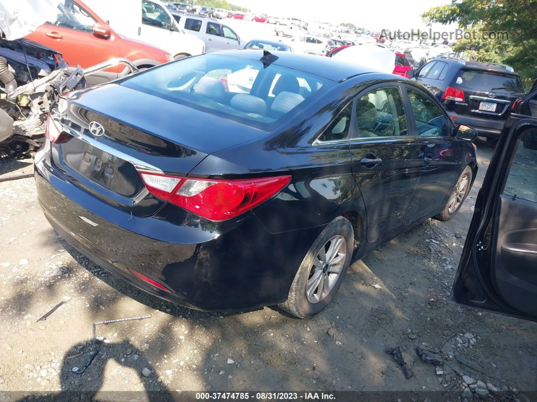 2013 Hyundai Sonata Gls Black vin: 5NPEB4AC2DH752890