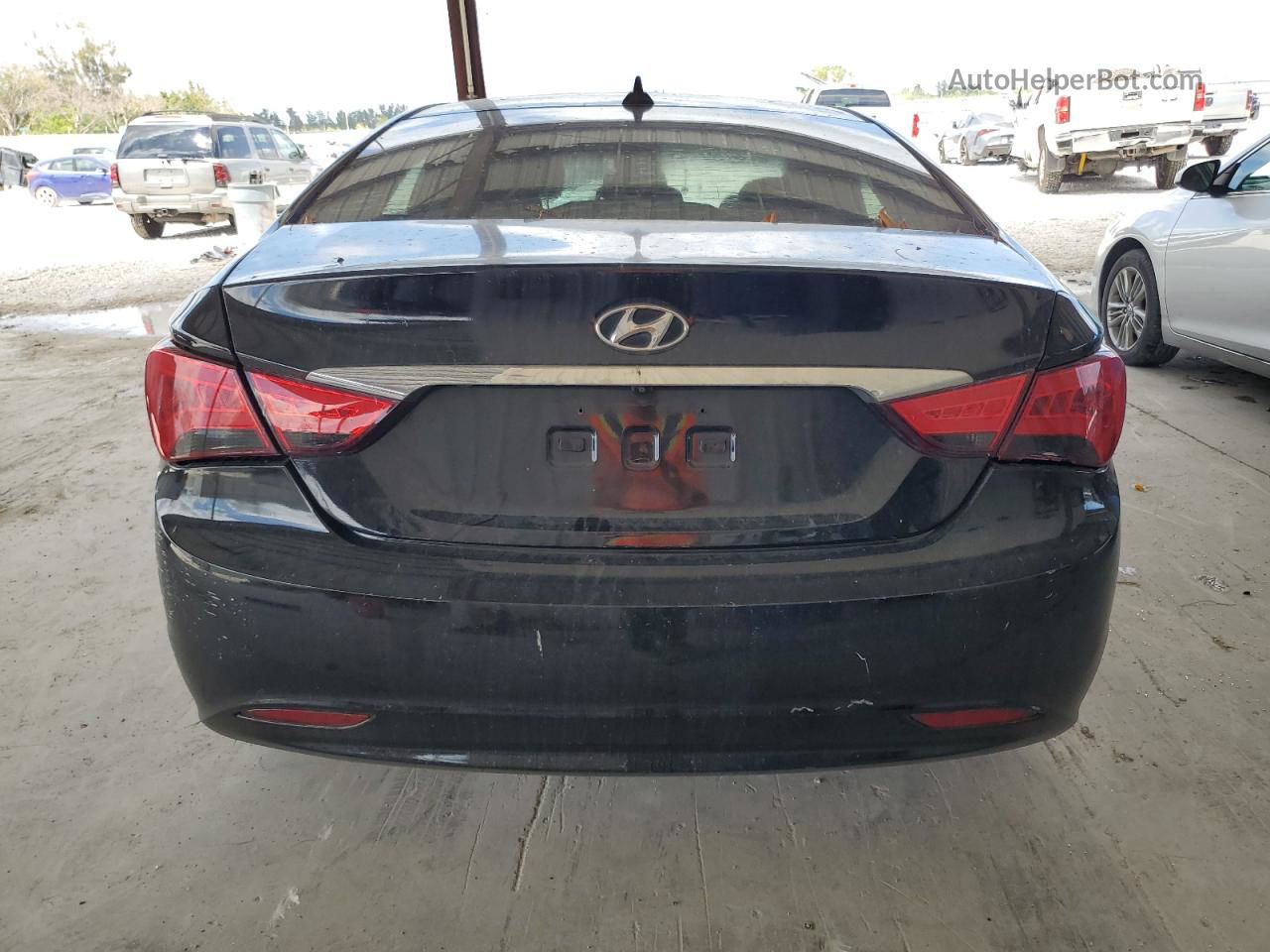 2014 Hyundai Sonata Gls Black vin: 5NPEB4AC2EH898353