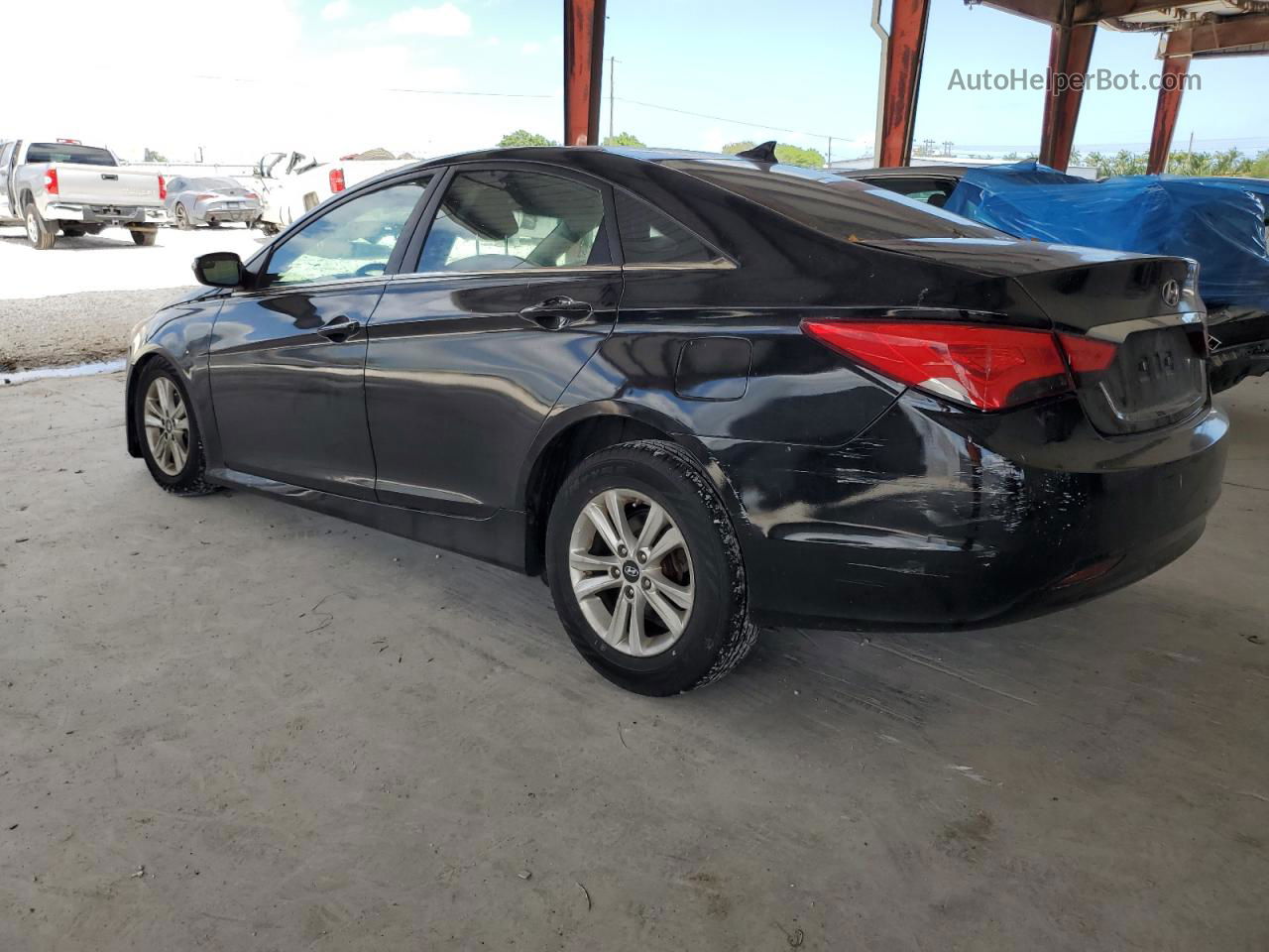 2014 Hyundai Sonata Gls Black vin: 5NPEB4AC2EH898353