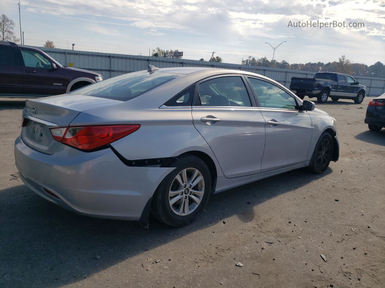 2012 Hyundai Sonata Gls Blue vin: 5NPEB4AC3CH350245