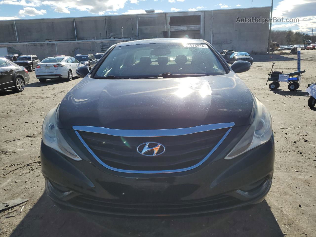 2012 Hyundai Sonata Gls Black vin: 5NPEB4AC3CH396027