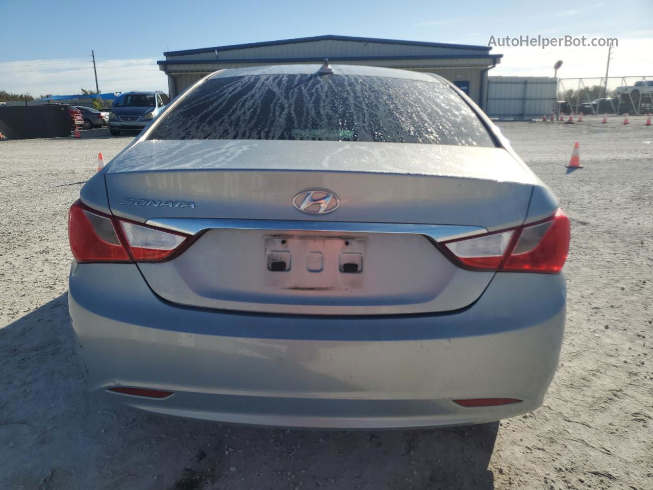 2012 Hyundai Sonata Gls Silver vin: 5NPEB4AC3CH403896