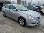 2012 Hyundai Sonata Gls Silver vin: 5NPEB4AC3CH407205