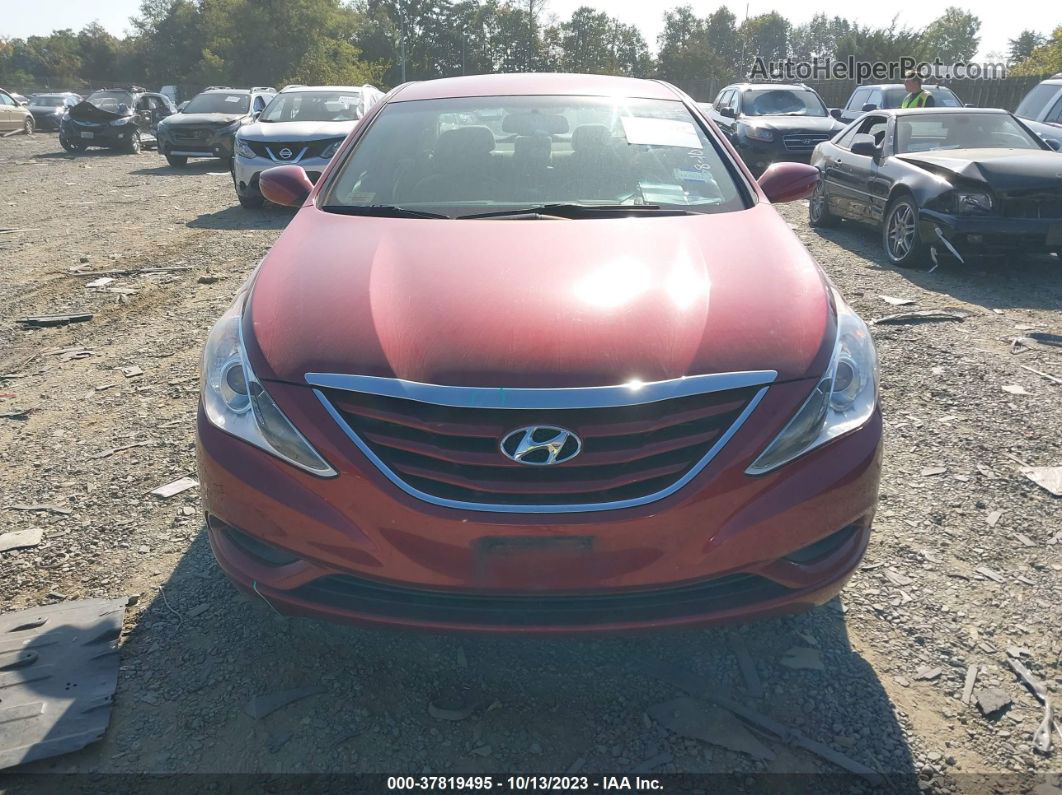 2012 Hyundai Sonata Gls Red vin: 5NPEB4AC3CH444416