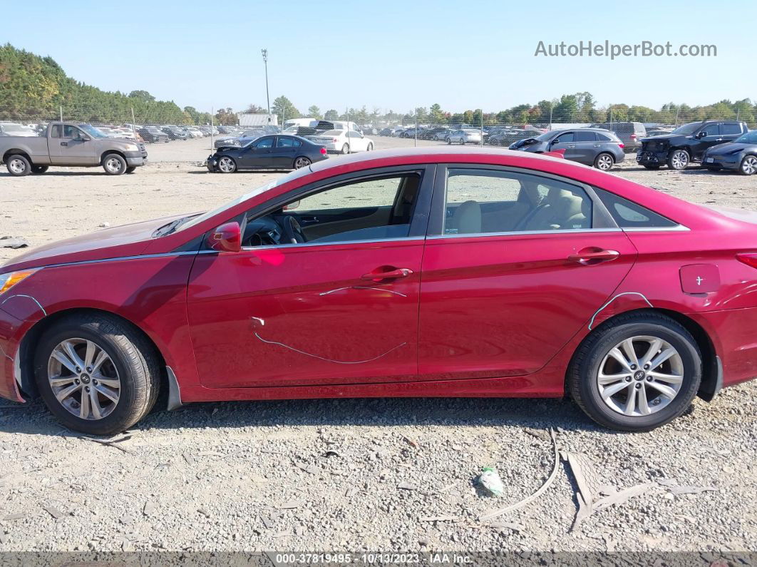 2012 Hyundai Sonata Gls Red vin: 5NPEB4AC3CH444416