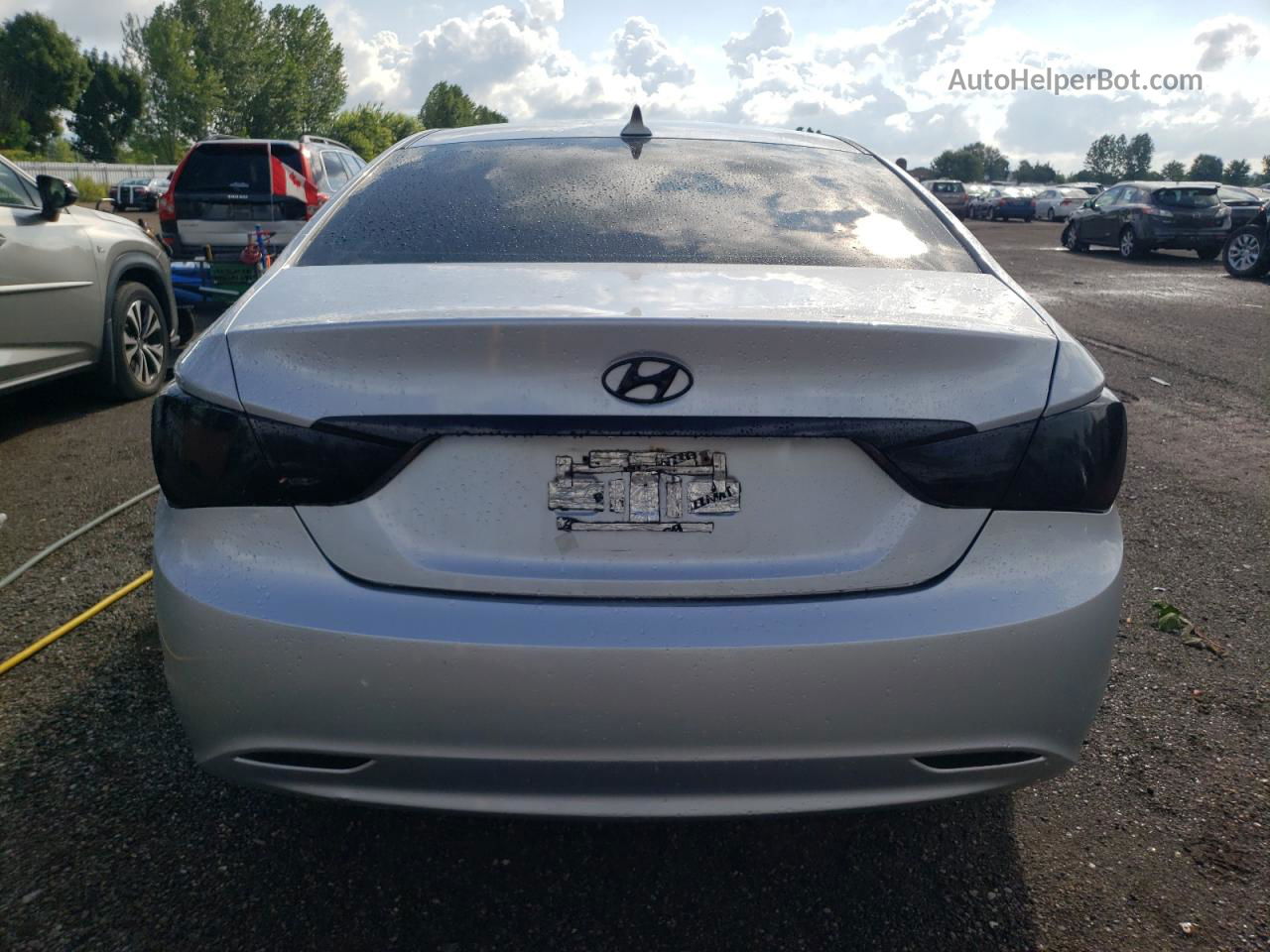 2012 Hyundai Sonata Gls Silver vin: 5NPEB4AC3CH475973