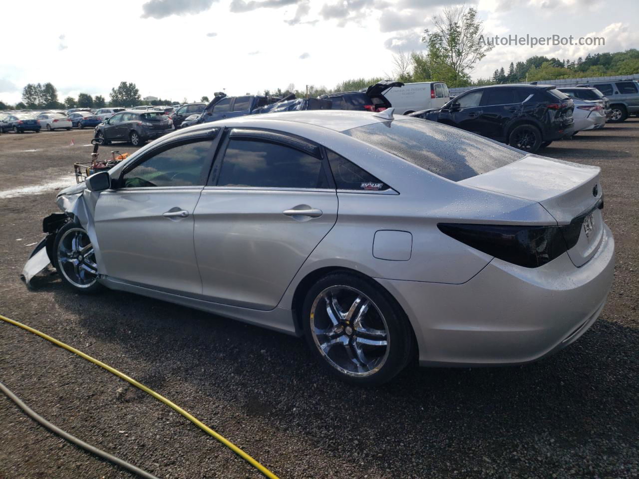 2012 Hyundai Sonata Gls Silver vin: 5NPEB4AC3CH475973