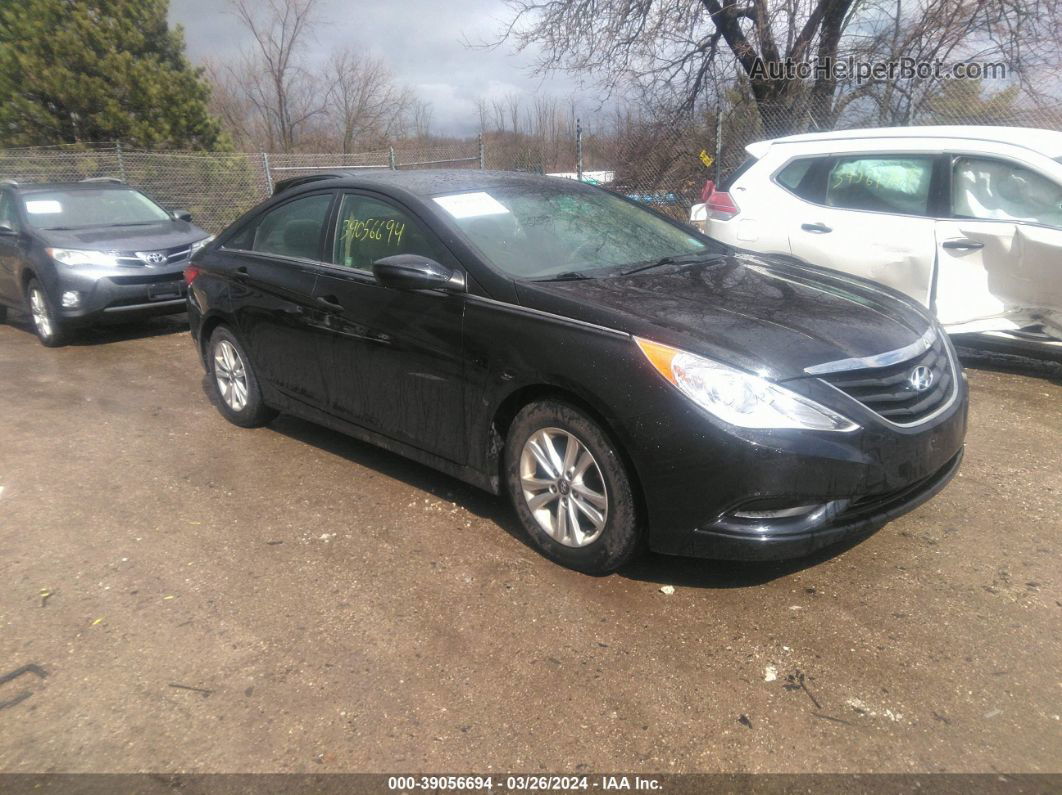 2012 Hyundai Sonata Gls Черный vin: 5NPEB4AC3CH495382