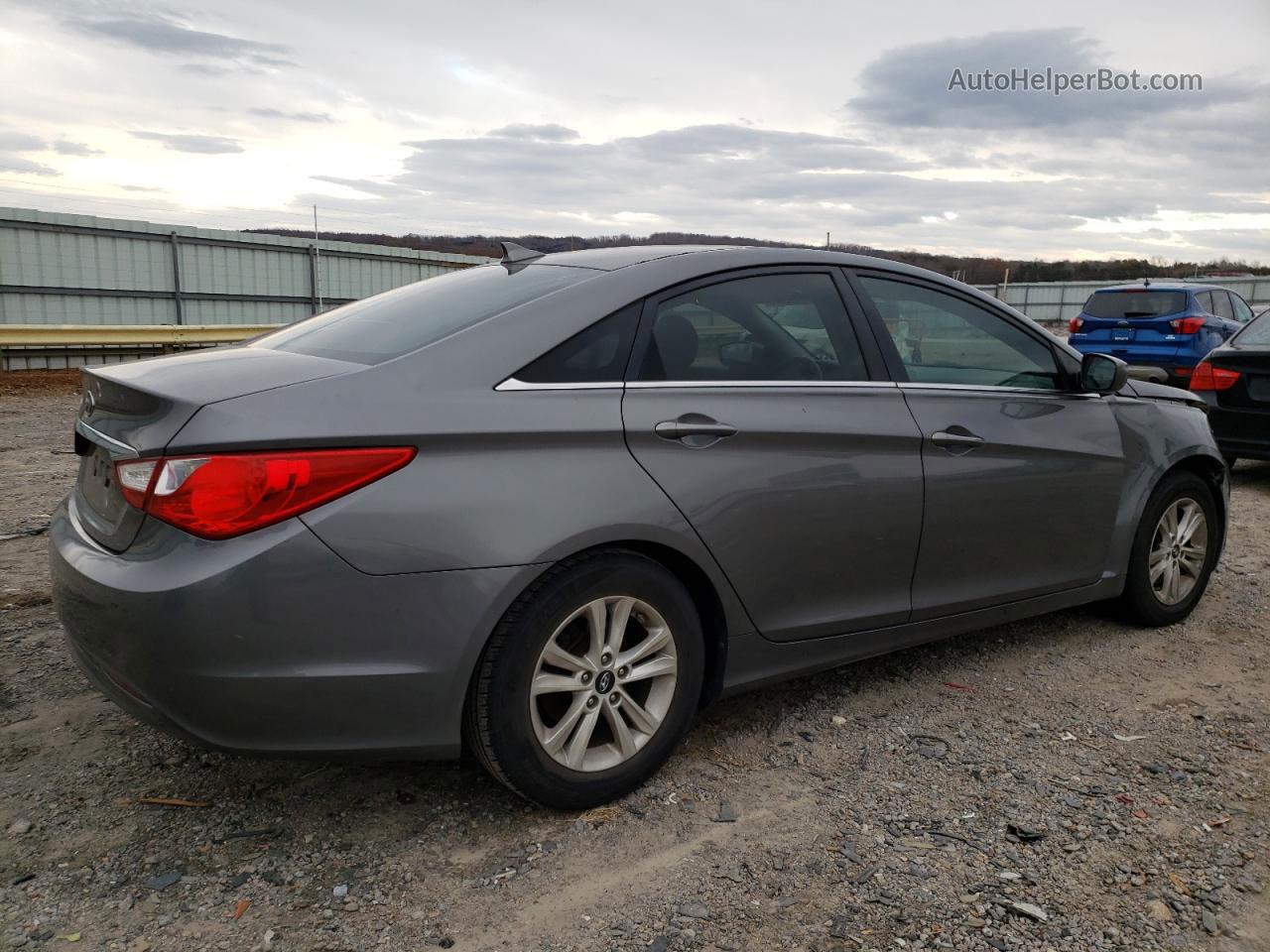 2013 Hyundai Sonata Gls Gray vin: 5NPEB4AC3DH620530