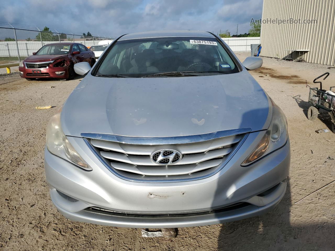 2013 Hyundai Sonata Gls Silver vin: 5NPEB4AC3DH695552