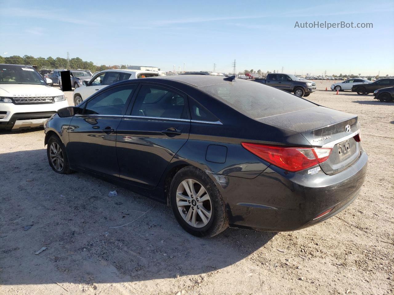 2013 Hyundai Sonata Gls Синий vin: 5NPEB4AC3DH697530