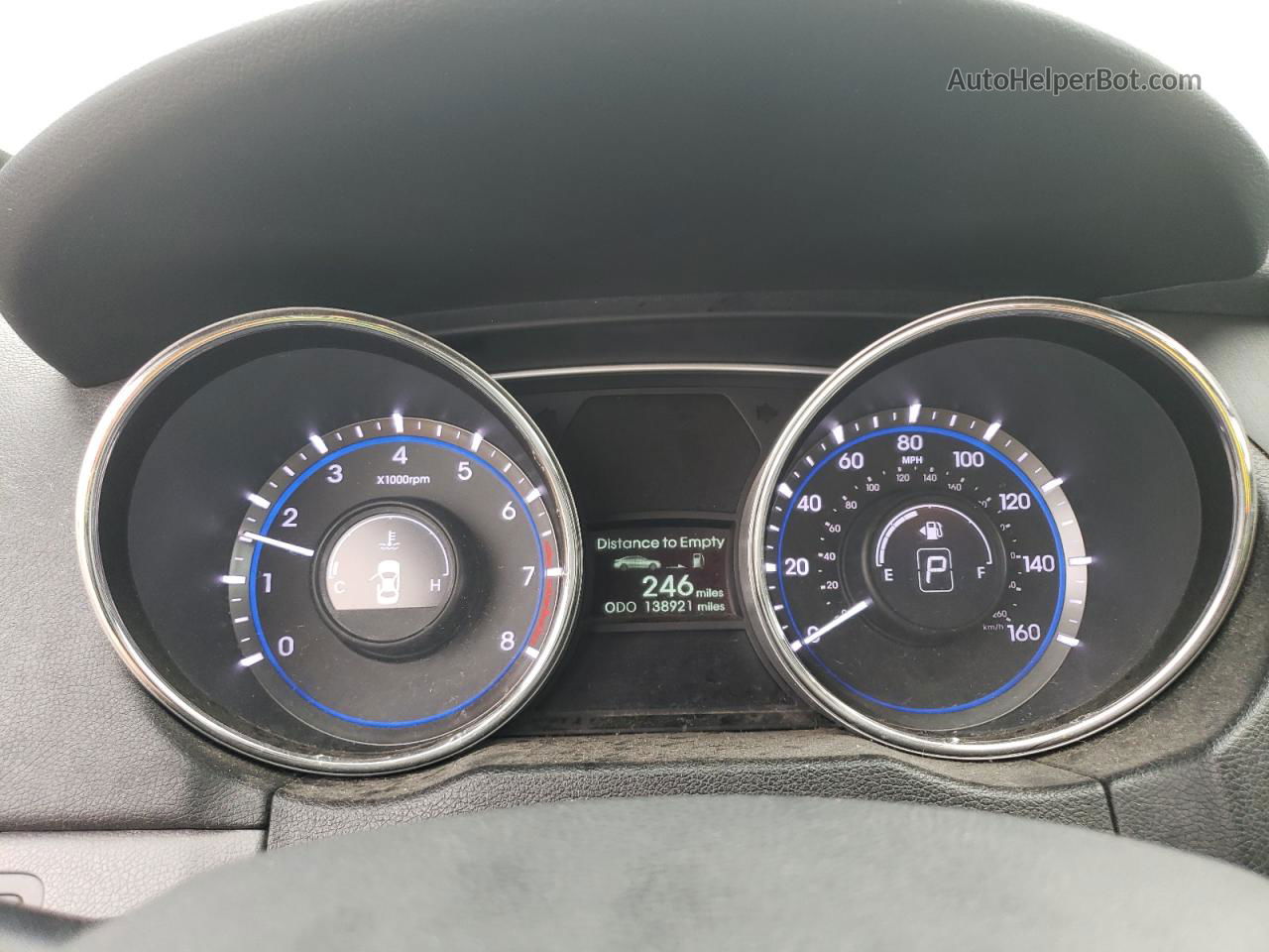 2013 Hyundai Sonata Gls Серебряный vin: 5NPEB4AC3DH712155