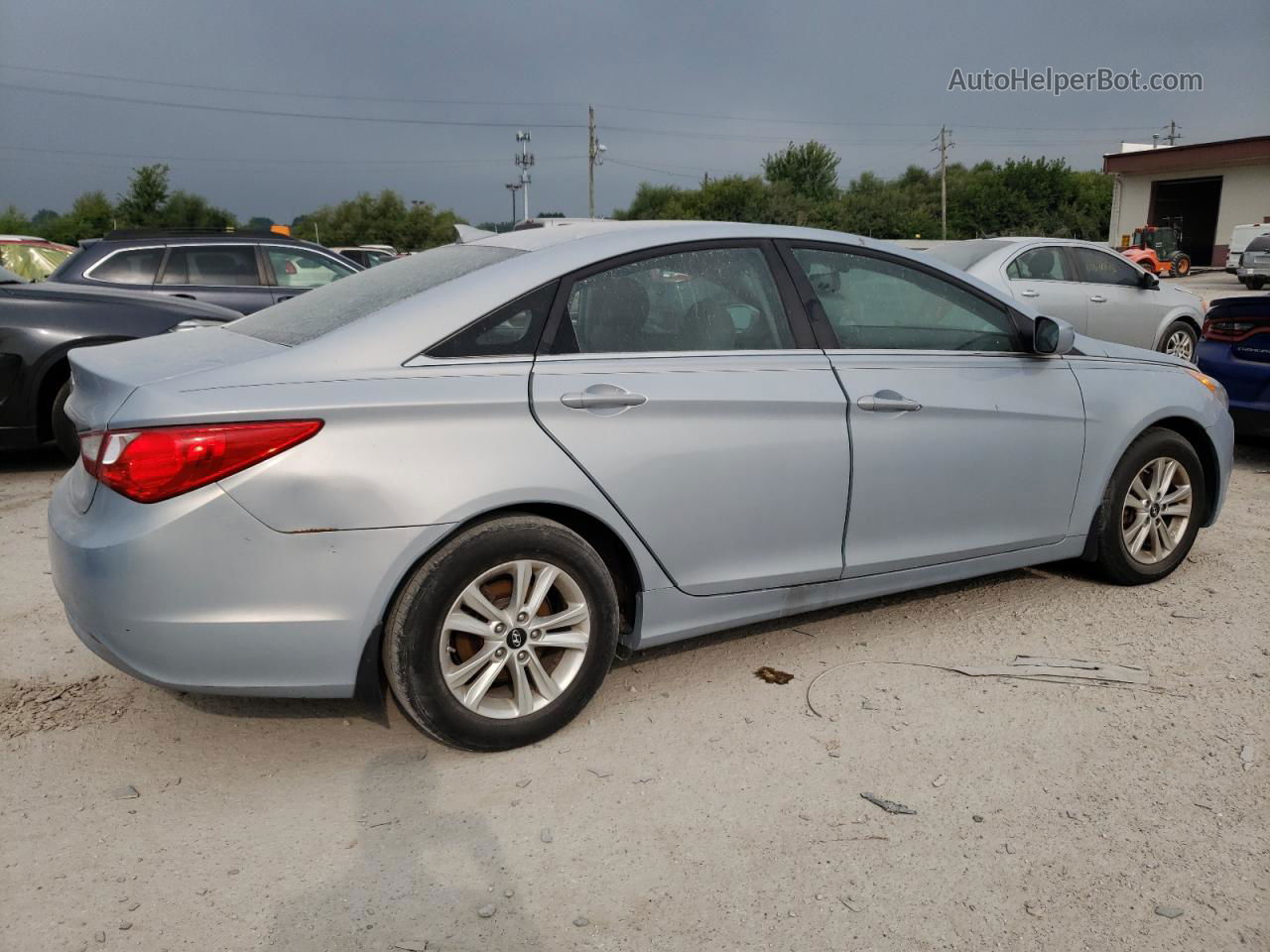 2013 Hyundai Sonata Gls Blue vin: 5NPEB4AC3DH767981