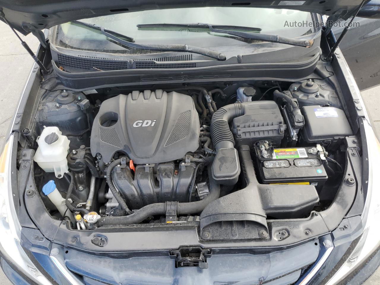 2013 Hyundai Sonata Gls Синий vin: 5NPEB4AC3DH789592