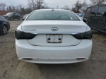 2012 Hyundai Sonata Gls White vin: 5NPEB4AC4CH340906