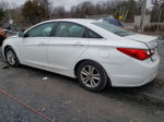 2012 Hyundai Sonata Gls White vin: 5NPEB4AC4CH348696