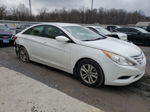 2012 Hyundai Sonata Gls White vin: 5NPEB4AC4CH348696