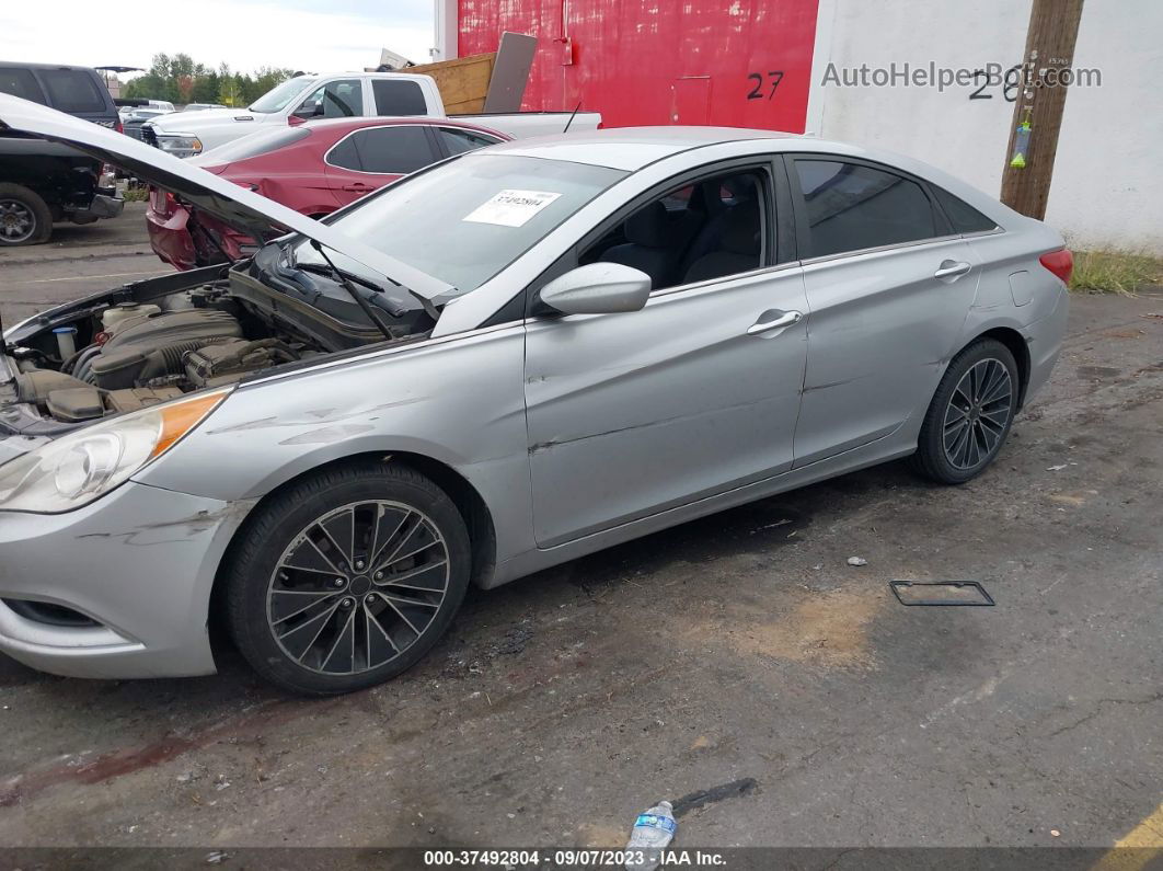 2012 Hyundai Sonata Gls Silver vin: 5NPEB4AC4CH352358