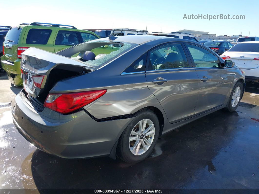 2012 Hyundai Sonata Gls Gray vin: 5NPEB4AC4CH373923