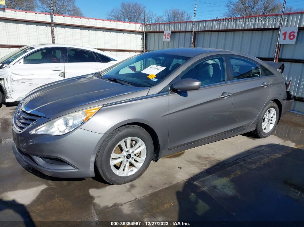 2012 Hyundai Sonata Gls Gray vin: 5NPEB4AC4CH373923