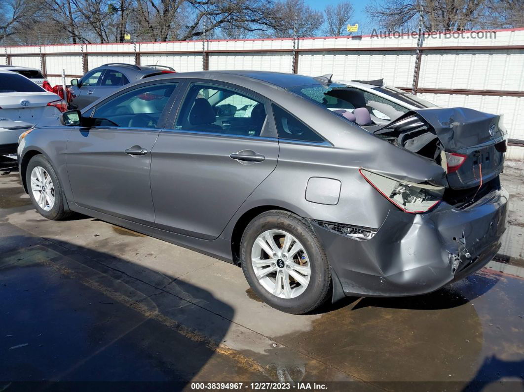 2012 Hyundai Sonata Gls Gray vin: 5NPEB4AC4CH373923