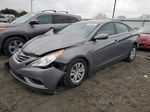 2012 Hyundai Sonata Gls Gray vin: 5NPEB4AC4CH464237