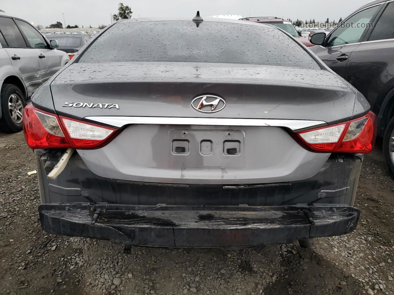 2012 Hyundai Sonata Gls Gray vin: 5NPEB4AC4CH464237