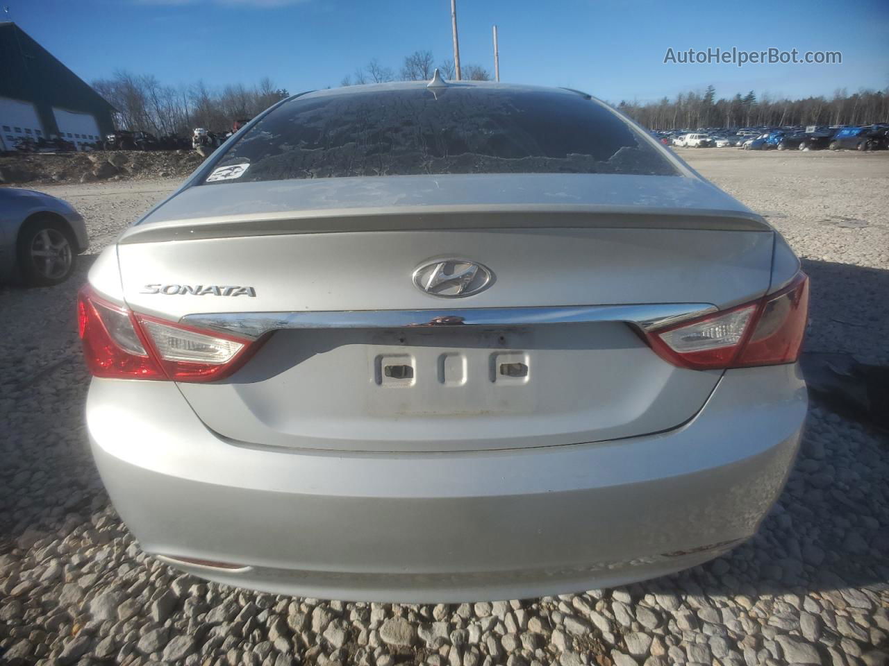 2013 Hyundai Sonata Gls Gray vin: 5NPEB4AC4DH587862