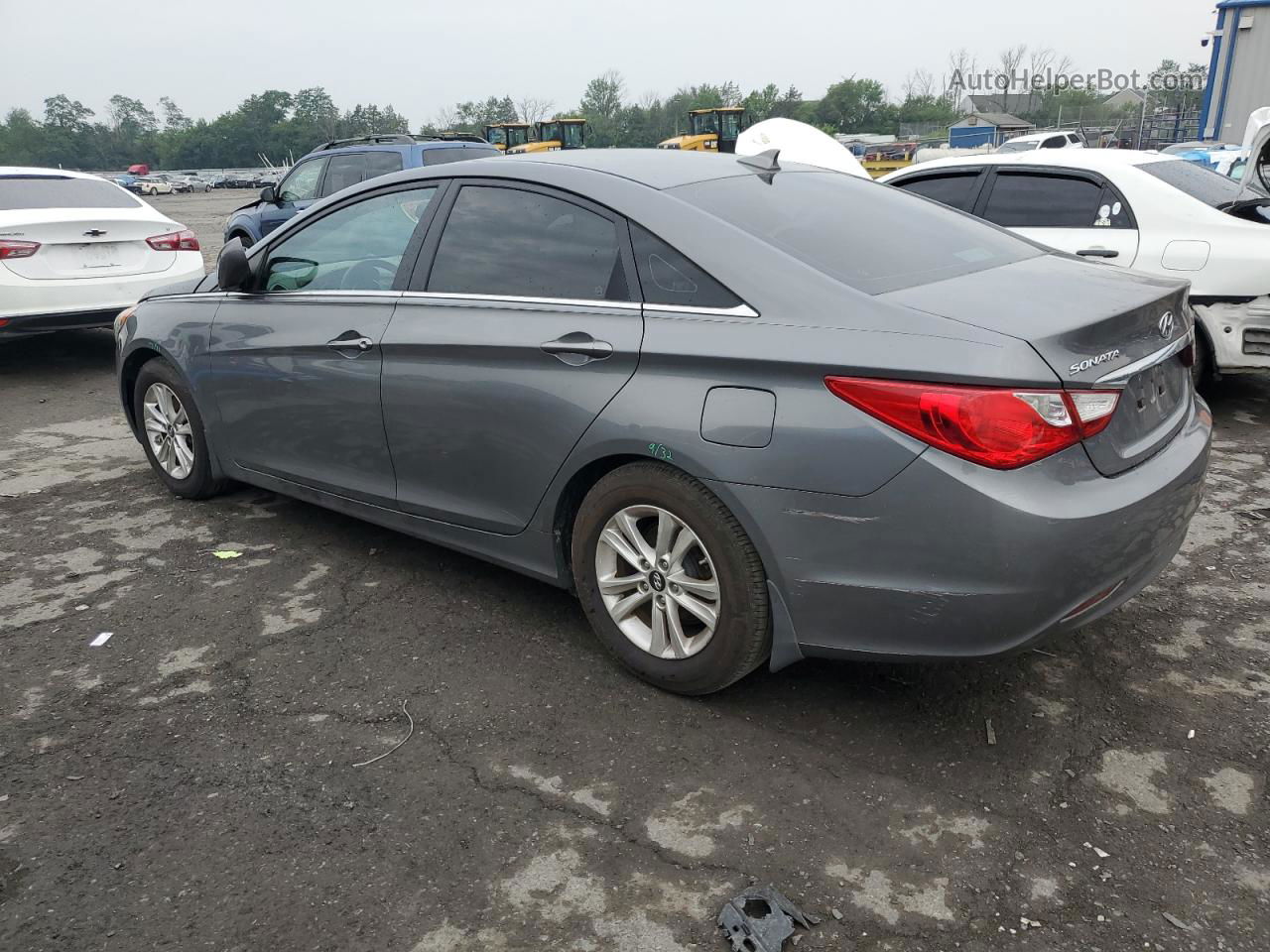 2013 Hyundai Sonata Gls Gray vin: 5NPEB4AC4DH660180