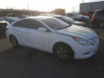 2013 Hyundai Sonata Gls White vin: 5NPEB4AC4DH668280