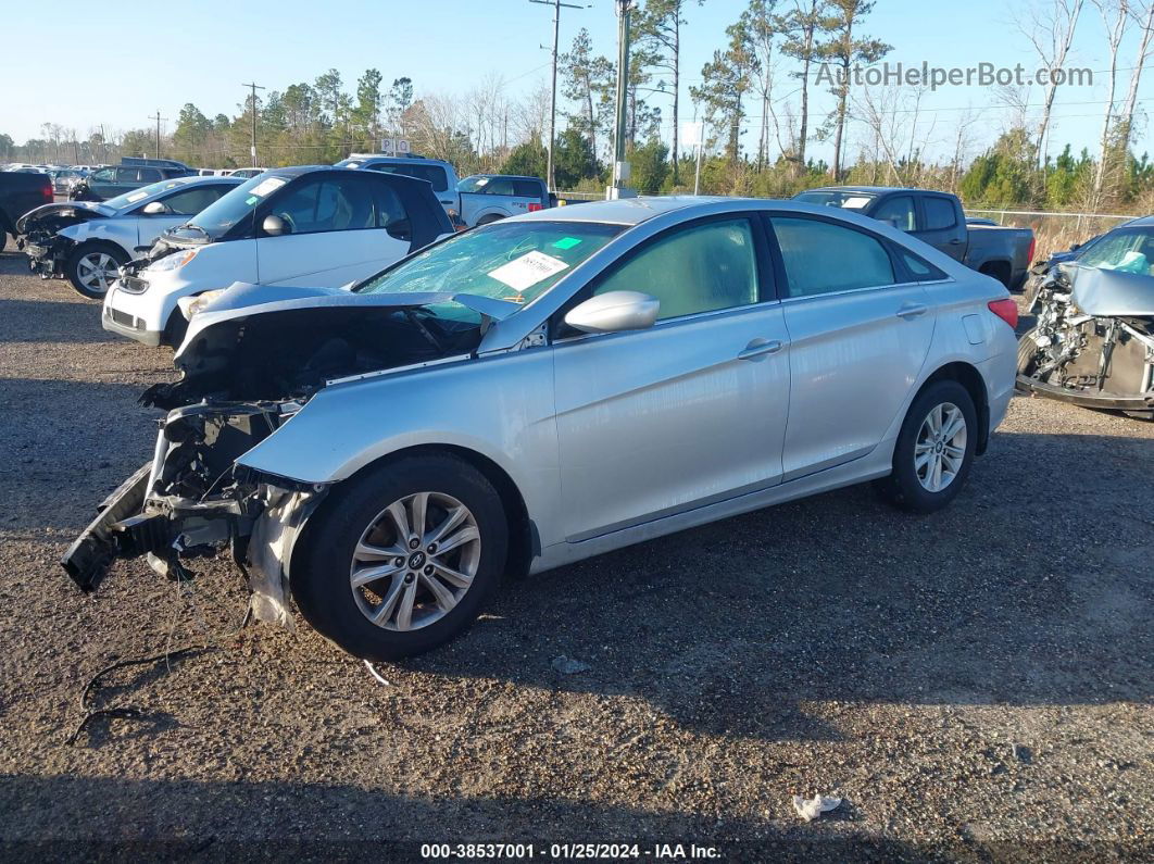 2013 Hyundai Sonata Gls Silver vin: 5NPEB4AC4DH714819