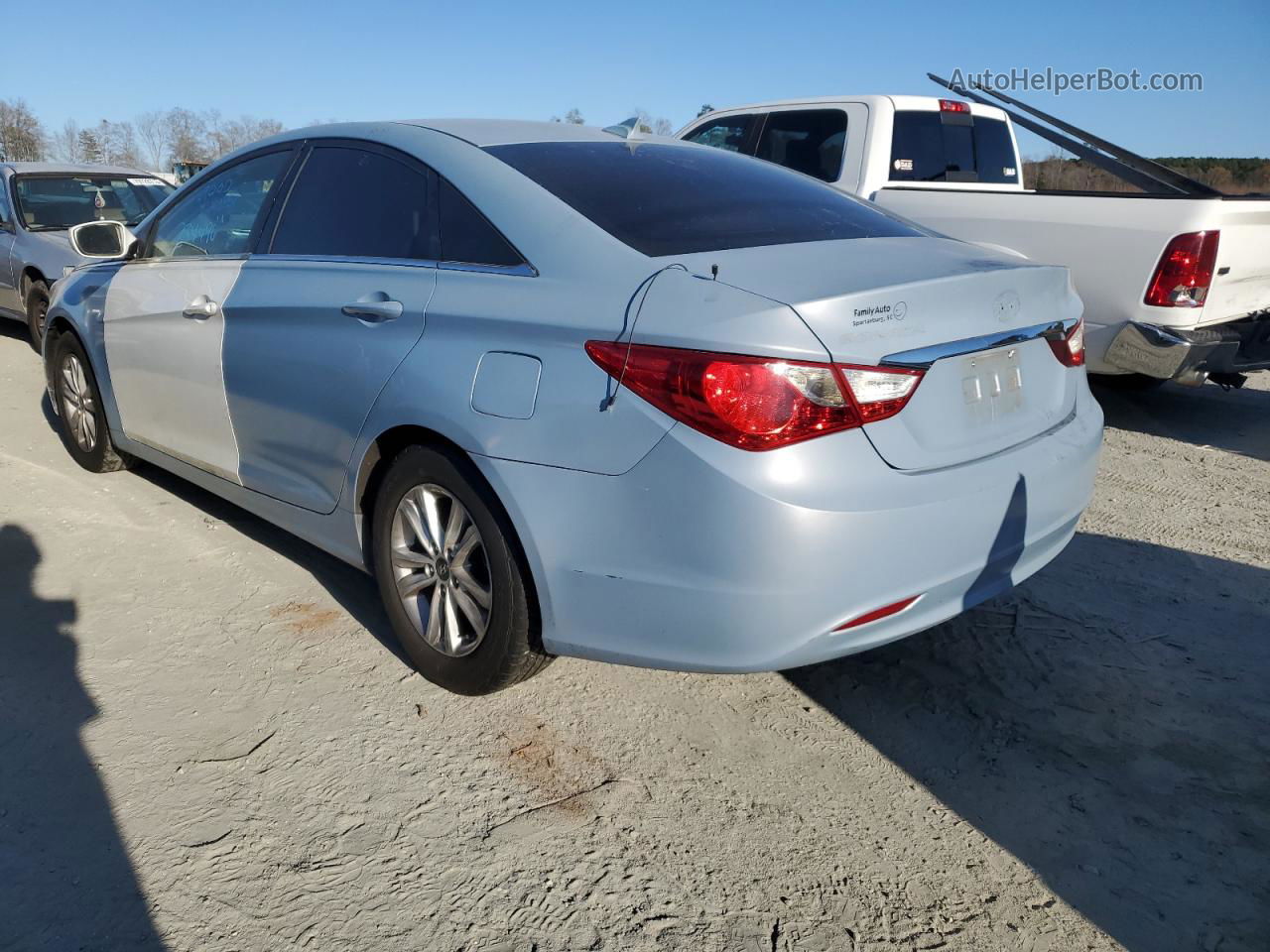 2013 Hyundai Sonata Gls Синий vin: 5NPEB4AC4DH742460